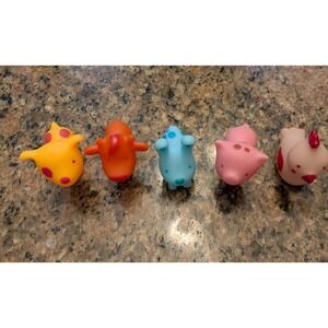 Djeco Topanifarm Farm Replacement Animals. Set of 5